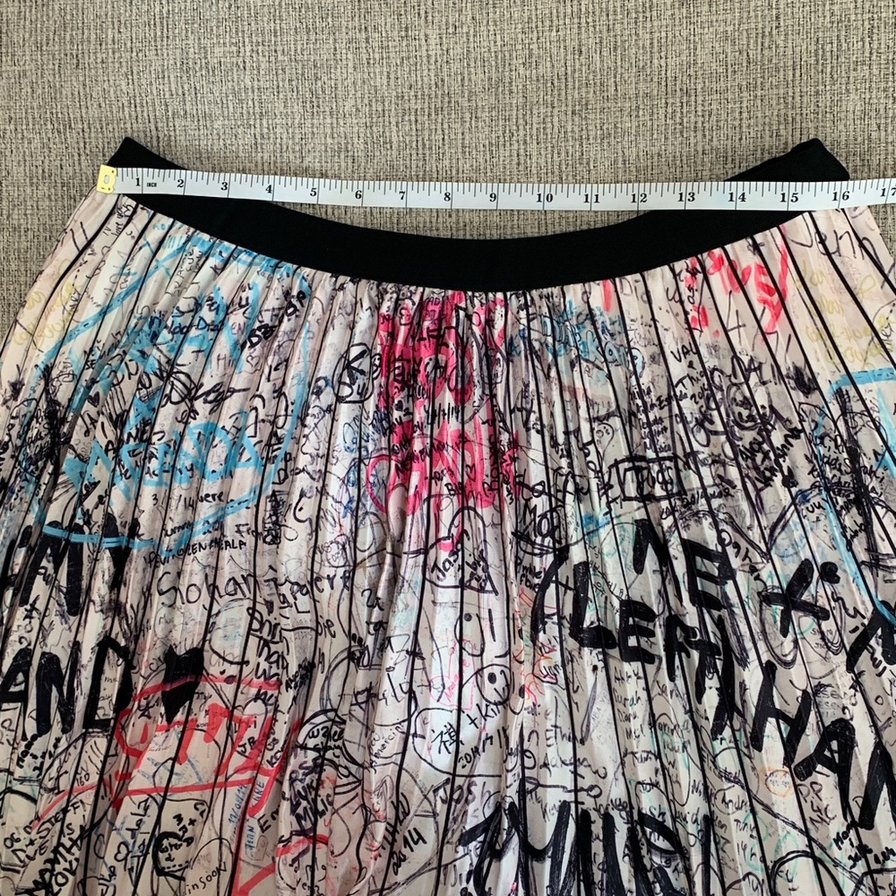 Sz 2X Vibrant Multicolor A-Line women’s Skirt used - Picture 17 of 17